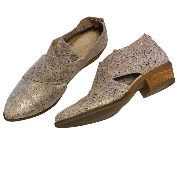 UNITY IN DIVERSITY x Lavorazione Artigiana Italian Snakeskin Leather Booties 37 - Picture 10 of 16